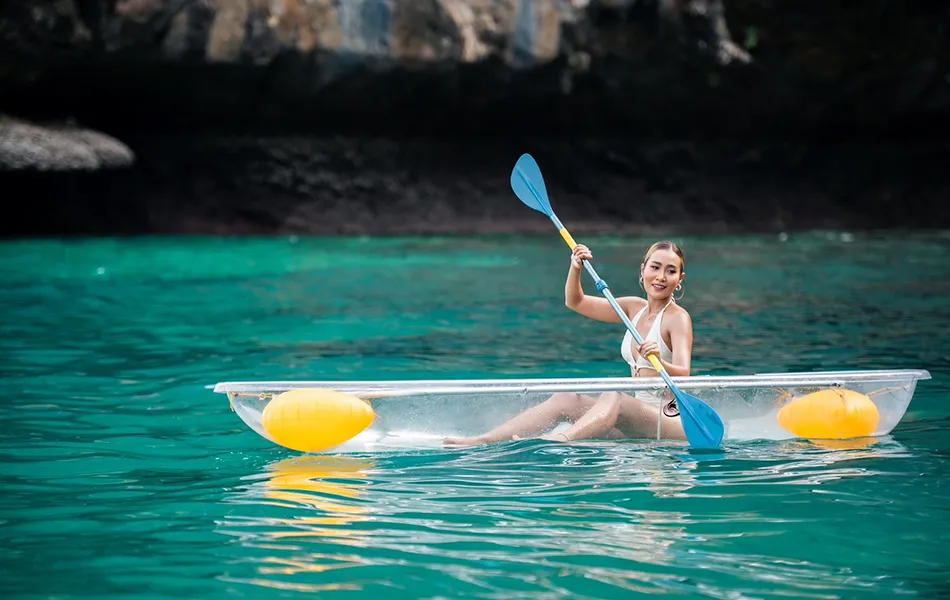 Clear Kayak